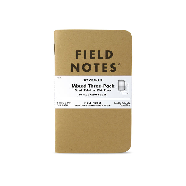 FIELD NOTES - MIXED (3 PACK)– Springbar