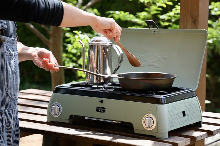 Aladdin ポータブル ガス カセットコンロ kama-do | TOKILABOトキラボ