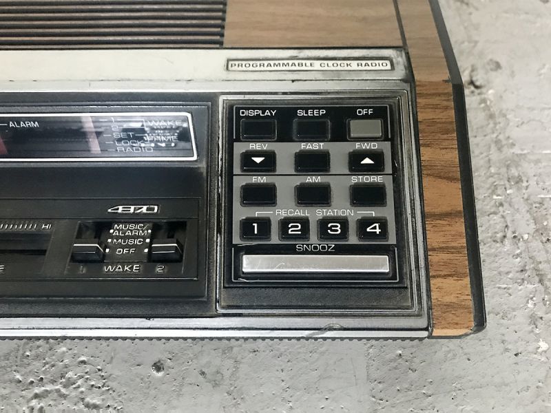 送料無料≪SVG≫【 Digital clock radio（General Electric） デジタル