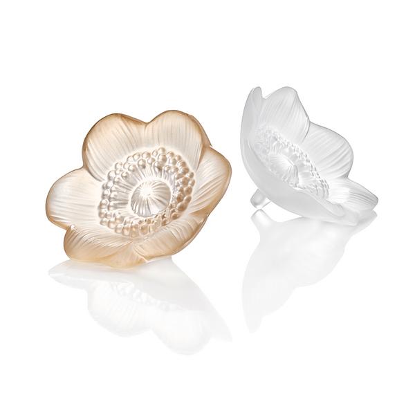 Lalique Anemone mini sculptures | artedona.