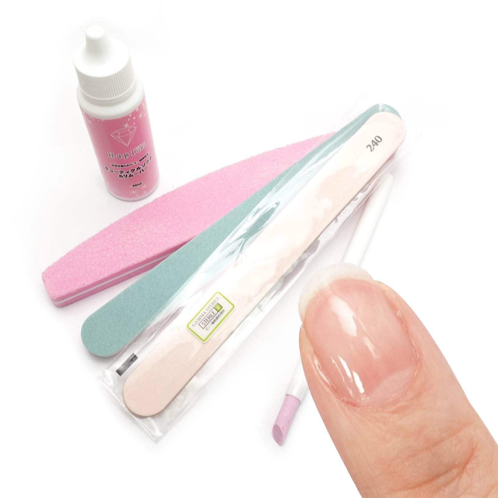 テキスト付】ネイルケアセット[C4-4] | 【サルルプロジェクト】セルフ