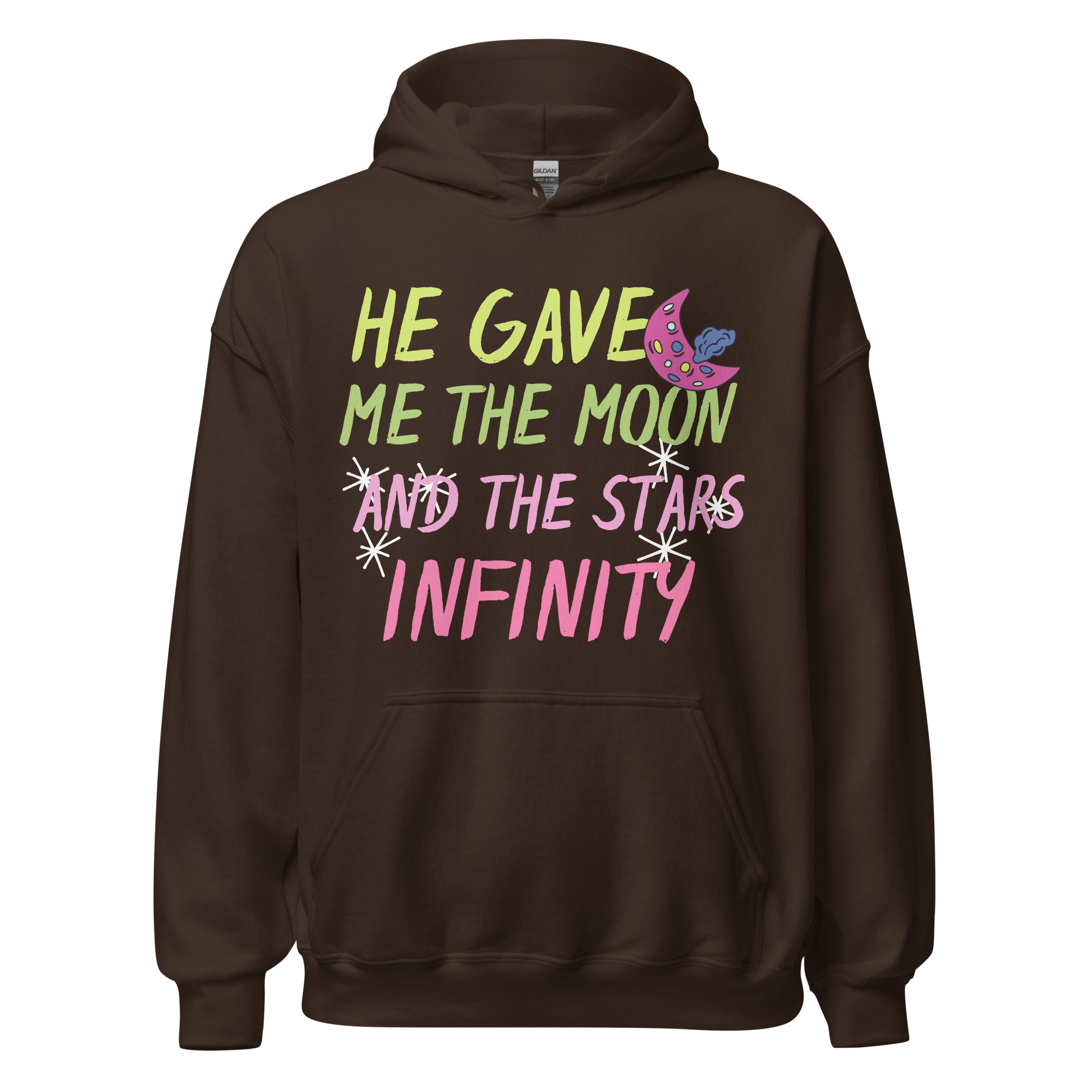He Gave Me The Moon And The Stars Infinity Hoodie