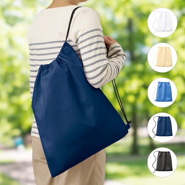 不織布巾着ショルダーバッグ 【カラー選択可】 | 販促をもっとセンス