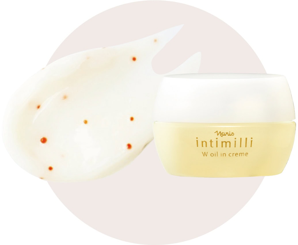 つぶつぶのビタミンオイル※1 カプセルをIN！ 超保湿クリームは