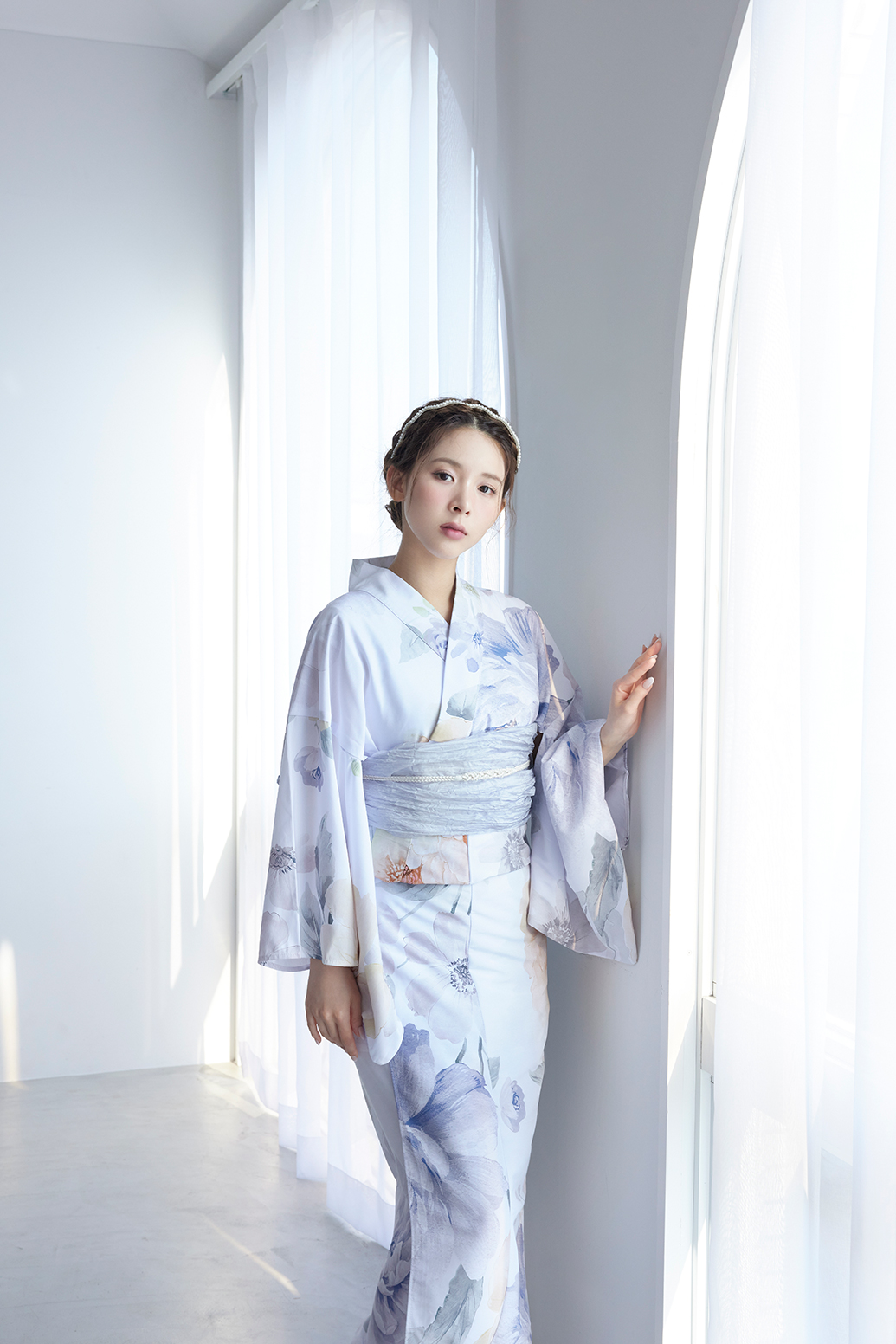 sugar nine×ミチ】大人シックな浴衣スタイルで、しっとり夏美人