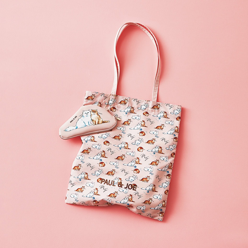 ポール & ジョー ボーテの付録】猫ちゃんが可愛い♡ トートバッグ