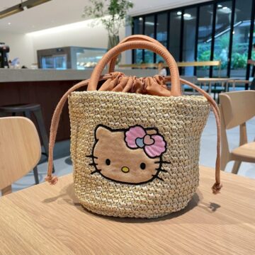 付録レビュー】早くも売り切れ続出中！「日焼けハローキティ」のかご