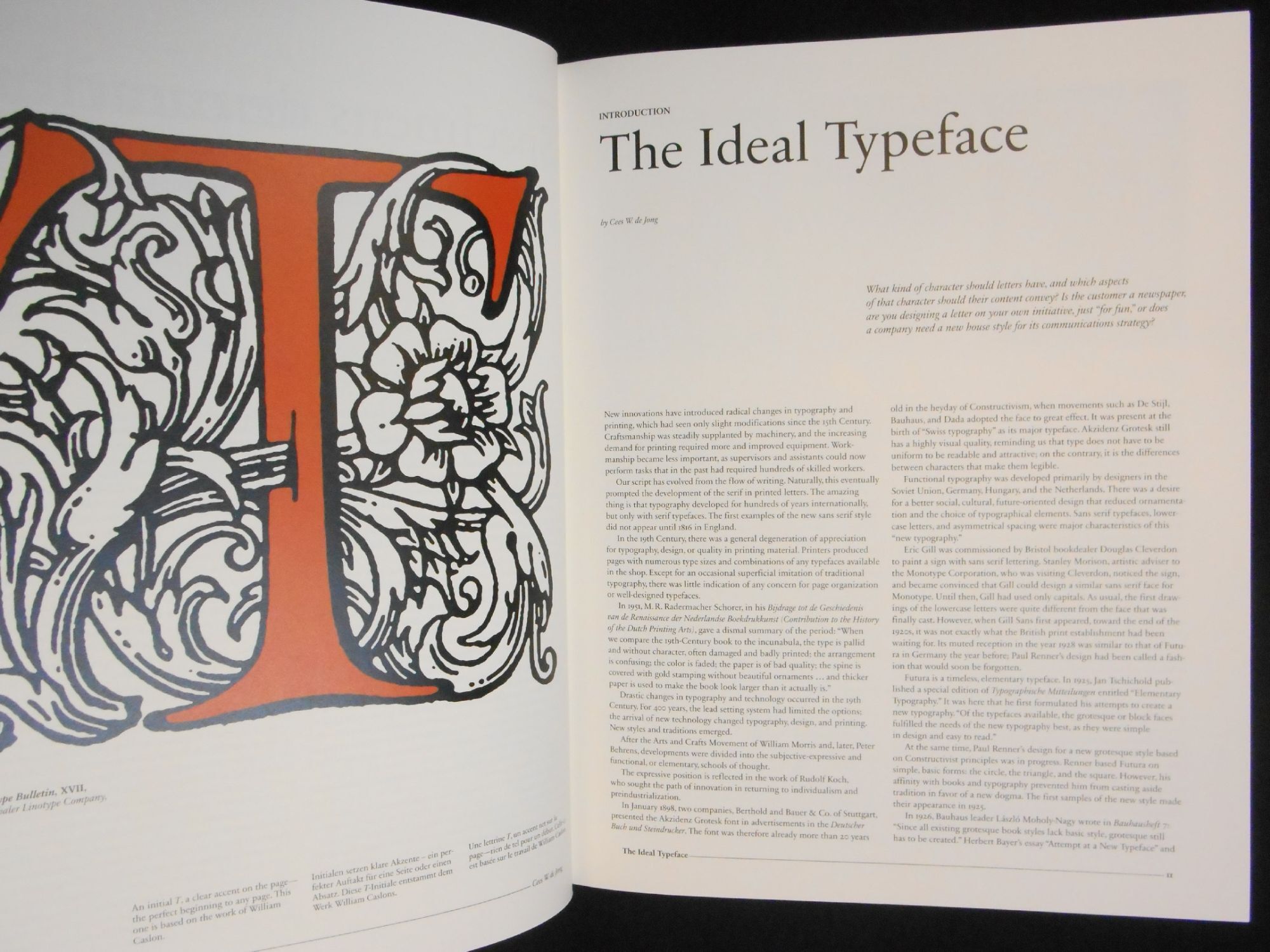 Type: A Visual History of Typefaces and Graphic Styles; Volume I
