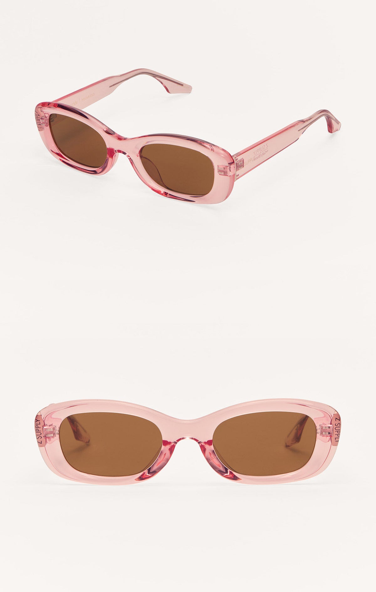 Z SUPPLY X THE SALTY BLONDE - JOYRIDE SUNGLASSES PINK LEMONADE