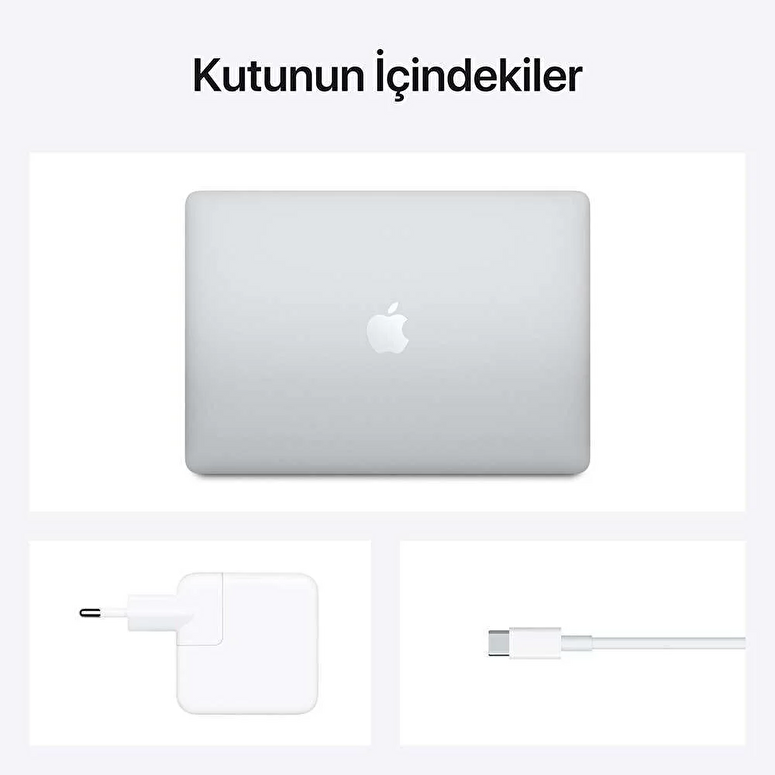 Apple MacBook Air 13 inç Apple M1 8GB 256GB SSD Gümüş | Troyestore