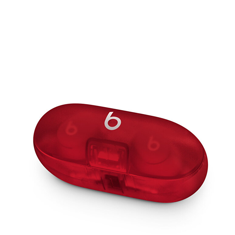 Beats Solo Buds Gerçek Kablosuz Kulak İçi Kulaklık Şeffaf Kırmızı