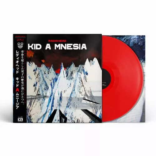 Kid A Mnesia(RED VINYL)/RADIOHEAD/レディオヘッド/初回限定帯付き