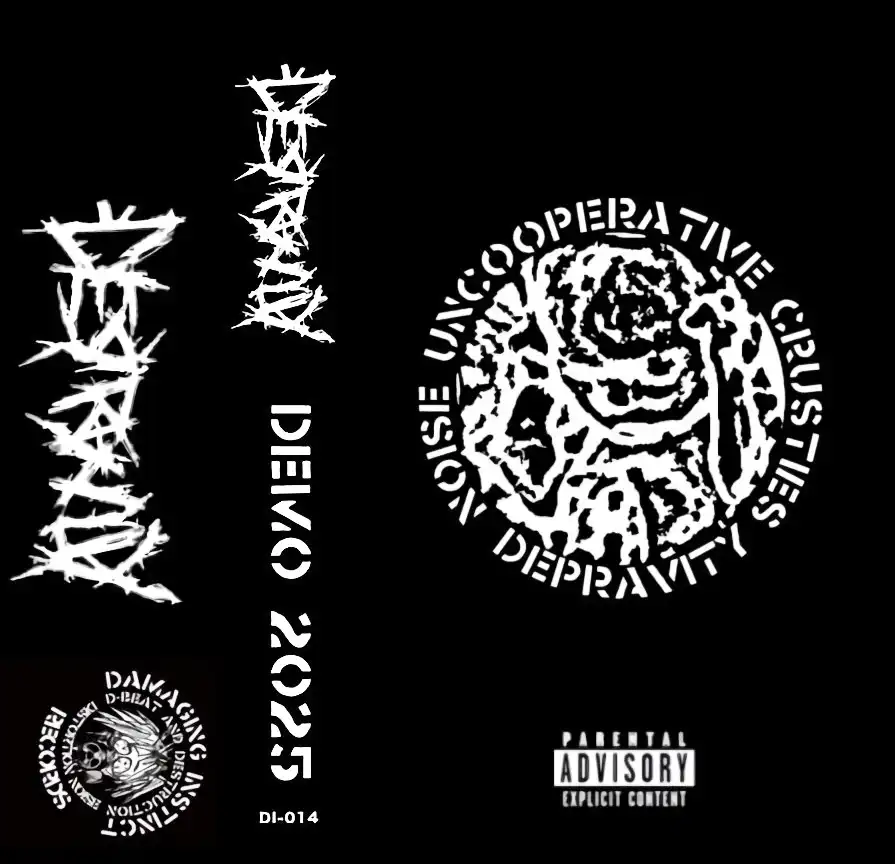 DEMO 2025(REGULAR VERSION/cassette tape)/DEPRAVITY/広島激烈NOISE
