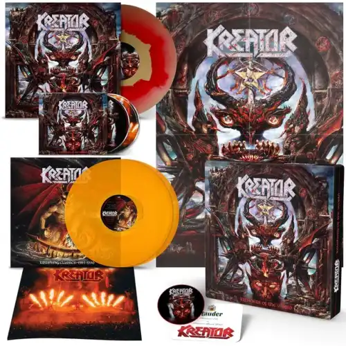 Kreator CD セット 8枚組 KRUSHERS OF THE WORLD<BOX SET>/KREATOR/クリエイター/3LP + 2CD BOX