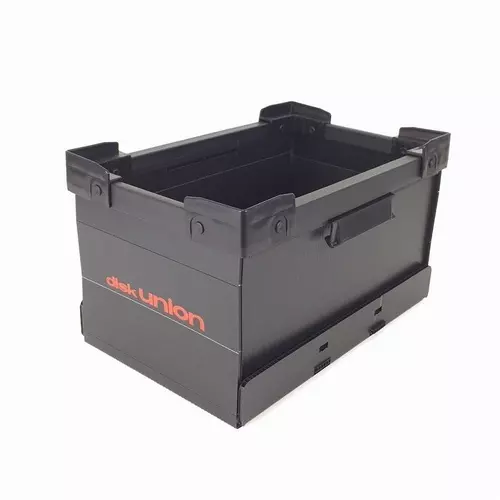 DUレコードコンテナ(EPサイズ)/プラスチックダンボール｜CD・レコード