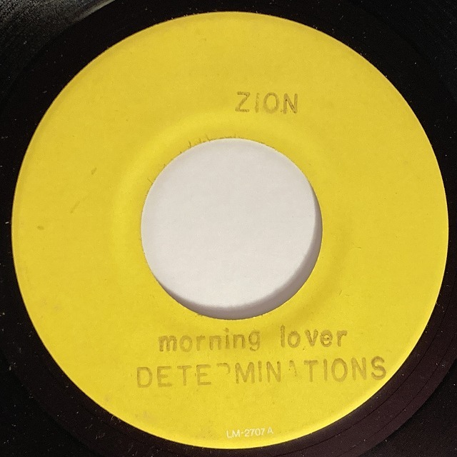 DETERMINATIONS DETERMINATIONS デタミネーションズ 7インチシングル