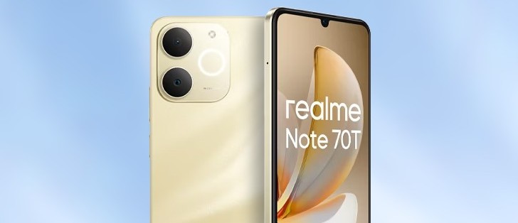 Realme Note 70T's EU Energy Label confirms some of its specs
