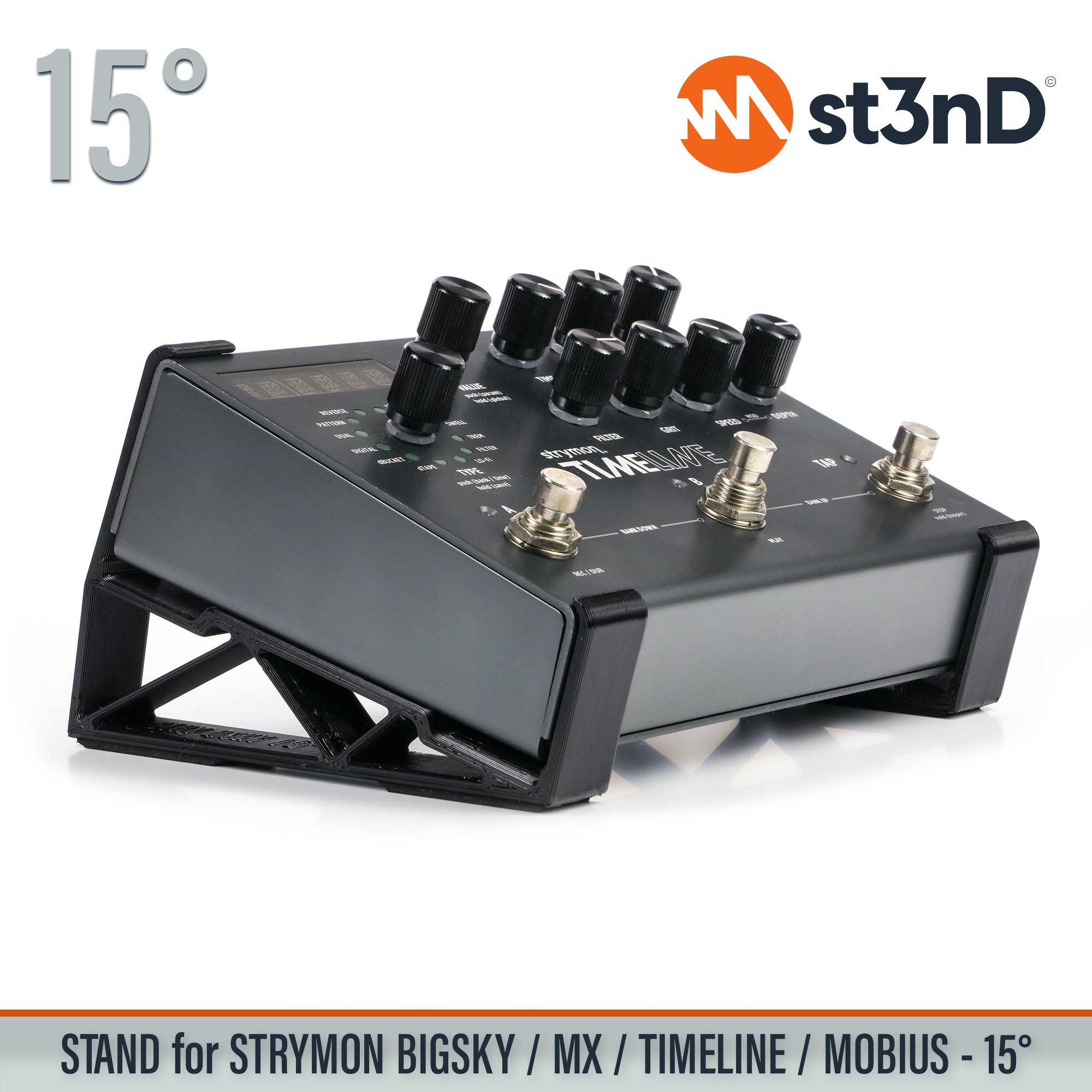STAND for STRYMON BIGSKY / MX / TIMELINE / MOBIUS FX PEDALS - 15