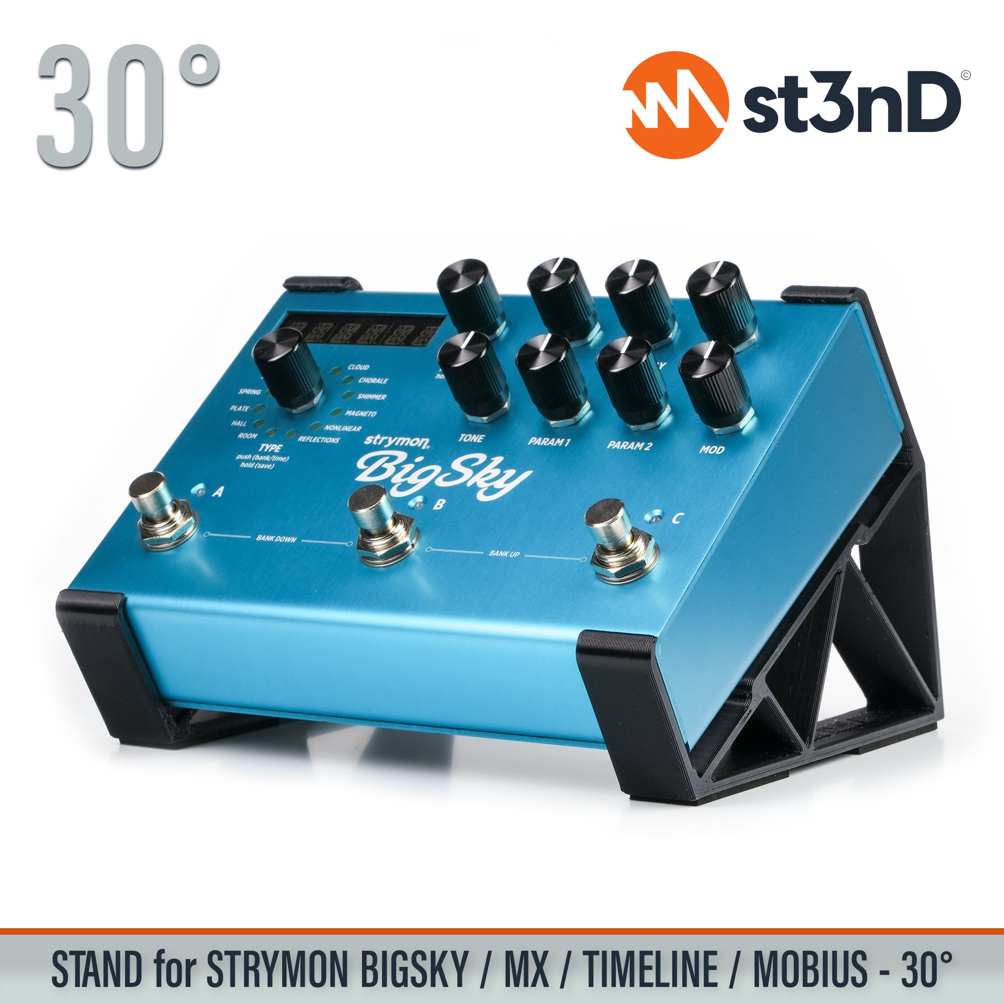 STAND for STRYMON BIGSKY / MX / TIMELINE / MOBIUS FX PEDALS - 30