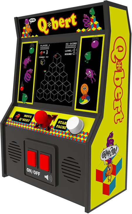 Q'Bert Arcade Game - Playthings Toy Shoppe