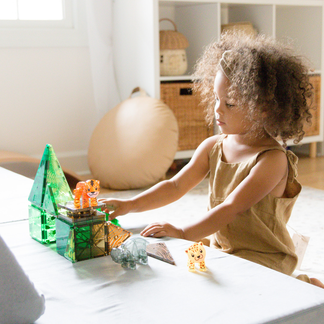 Magna-Tiles Jungle Animals 25 Piece Set - Imagination Toys