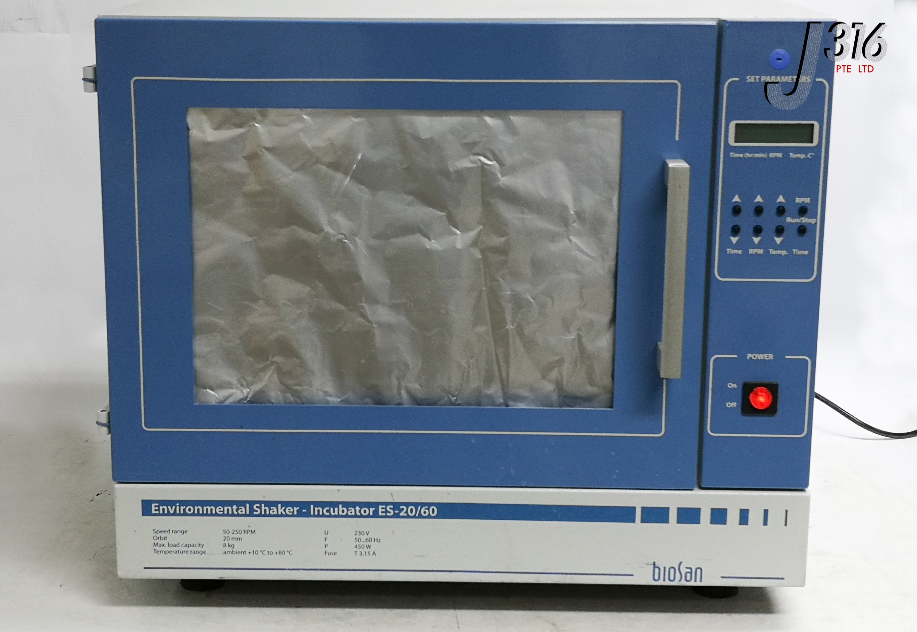 25219 BIOSAN ORBITAL SHAKER-INCUBATOR, ENVIRONMENTAL SHAKER ES-20