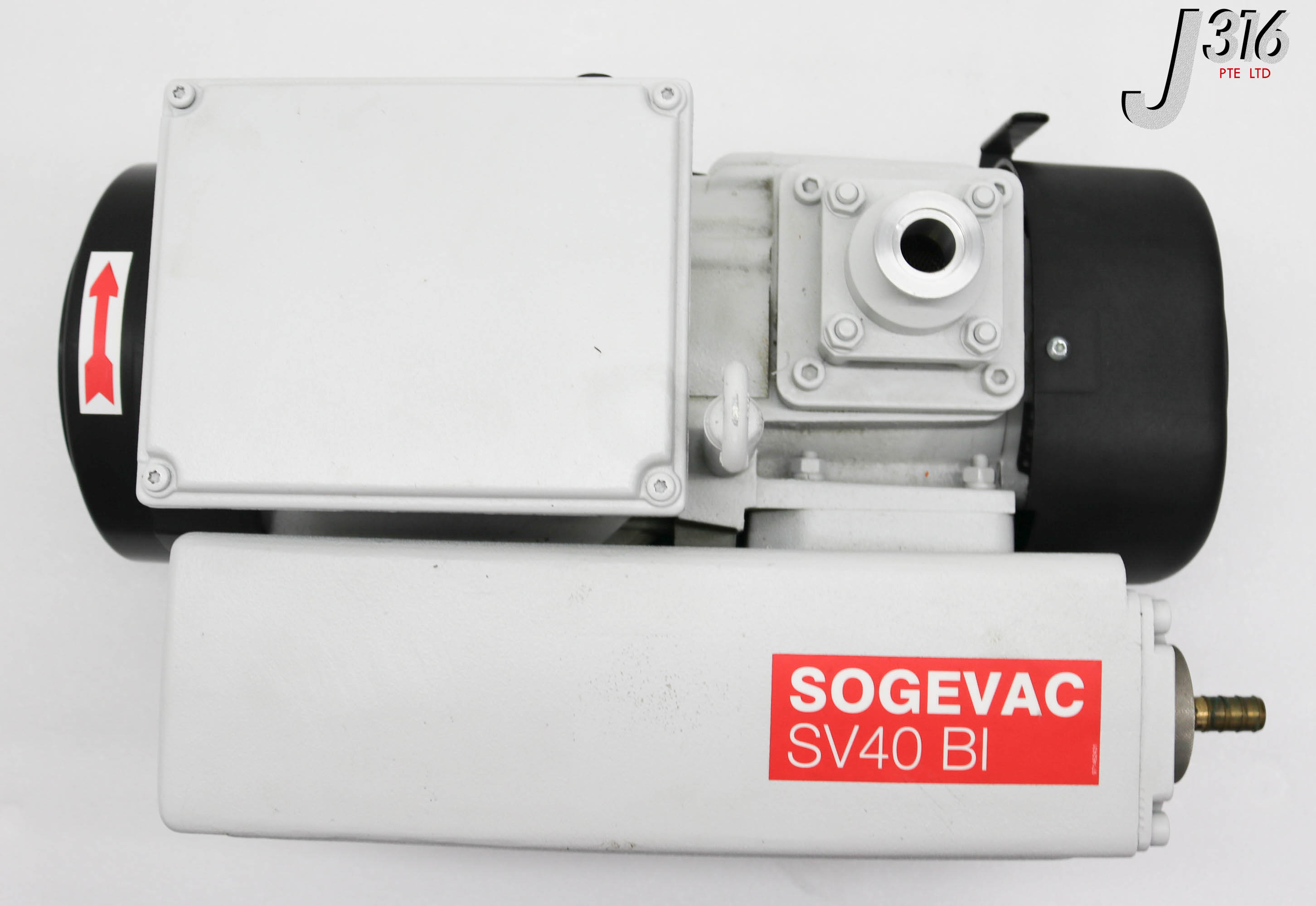 34479 OERLIKON LEYBOLD SOGEVAC ROTARY VANE VACUUM PUMP