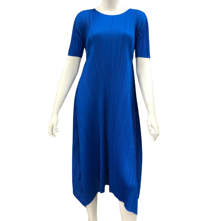 極美品◇プリーツプリーズ イッセイミヤケ プリーツロングワンピース