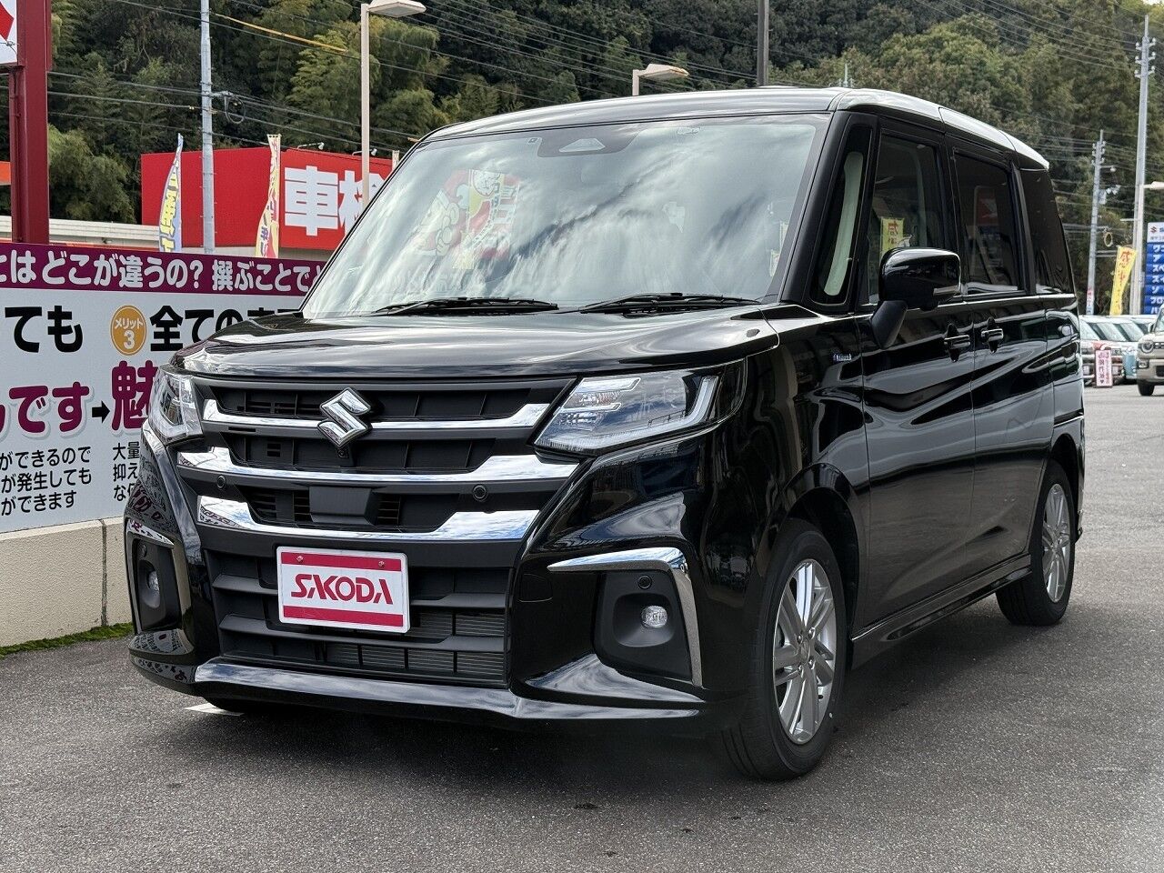 ソリオ HYBRID MZ 創業祭限定車 スーパーブラックパールの在庫情報
