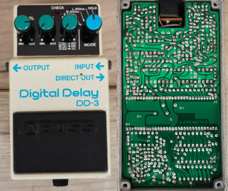 History of the BOSS DD-3 - Stompbox Electronics