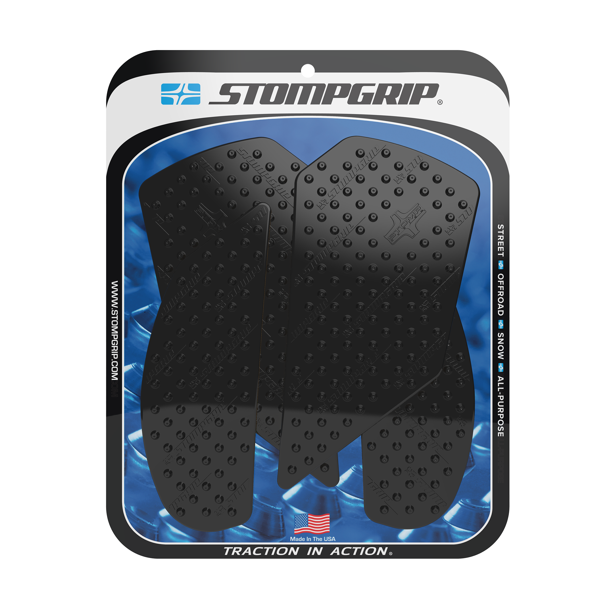 Stompgrip - Kawasaki Ninja ZX-10R 11-25 Tank Grips (0040)