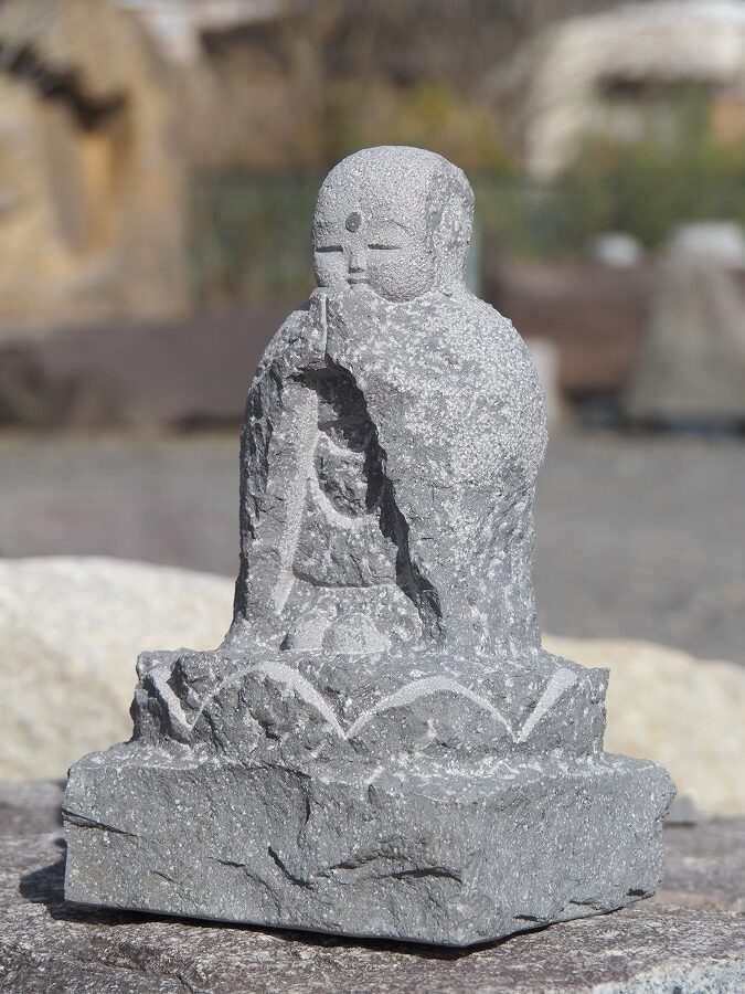 延島栄一作「お地蔵様（本小松石製）」2 | ストーンサークル