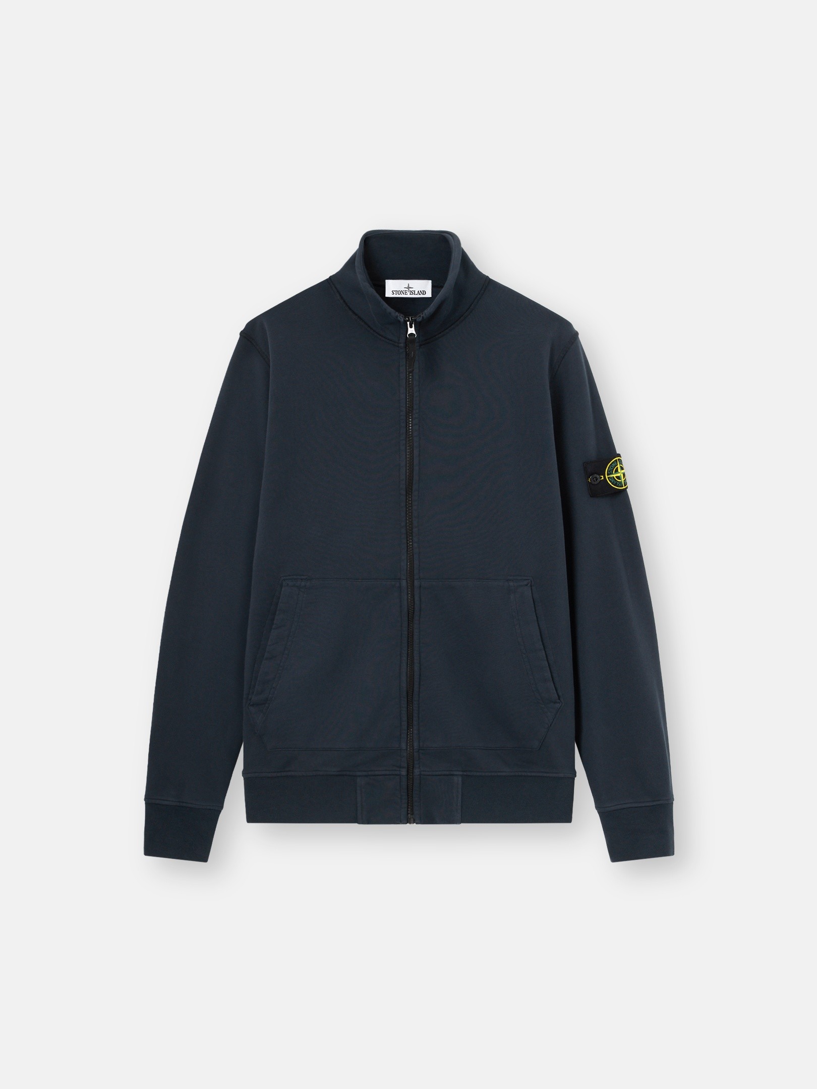 Navy Blue Regular-fit track jacket with pockets 6100063 ORGANIC