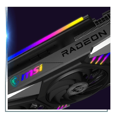 Overview Radeon RX 6800 XT GAMING X TRIO 16G | エムエスアイ
