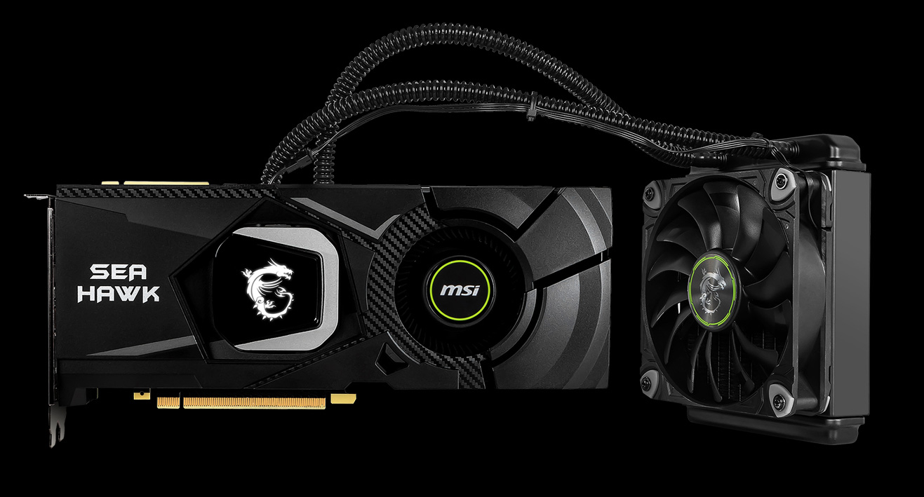 MSI GeForce RTX 2080 SUPER SEA HAWK X