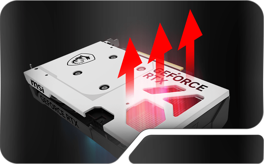 MSI GeForce RTX™ 5060 8G VENTUS 2X OC WHITE