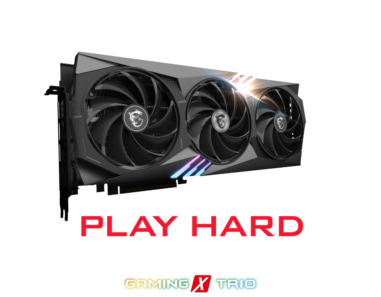 MSI GeForce RTX™ 4070 GAMING X TRIO 12G