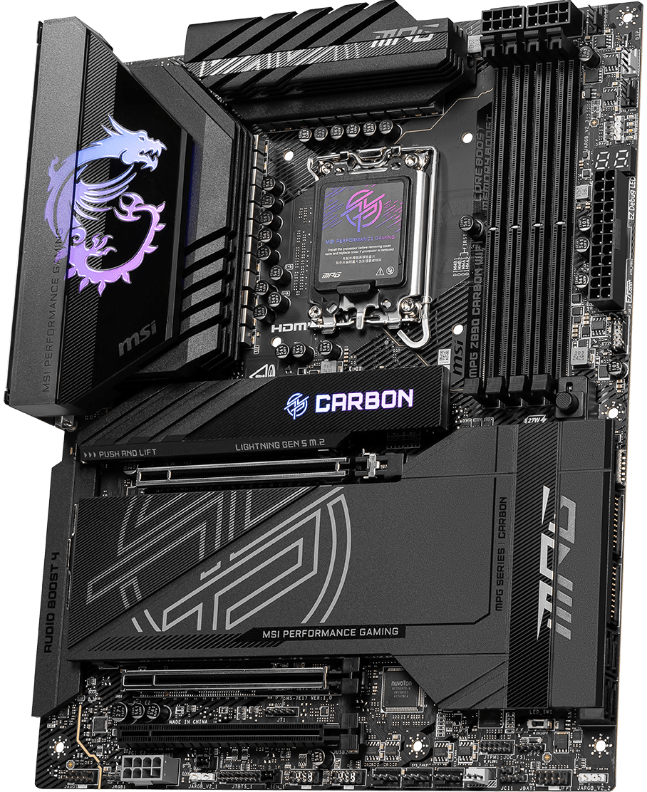 MPG Z890 CARBON WIFI | Gaming Motherboards｜Best Motherboard for