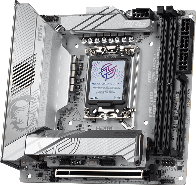 MPG Z890I EDGE TI WIFI | Gaming Motherboards｜Best Motherboard for