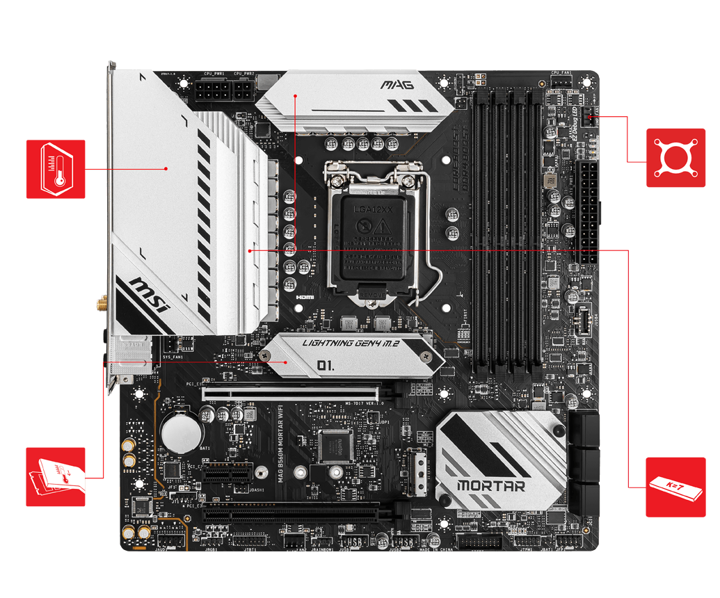 MAG B560M MORTAR WIFI