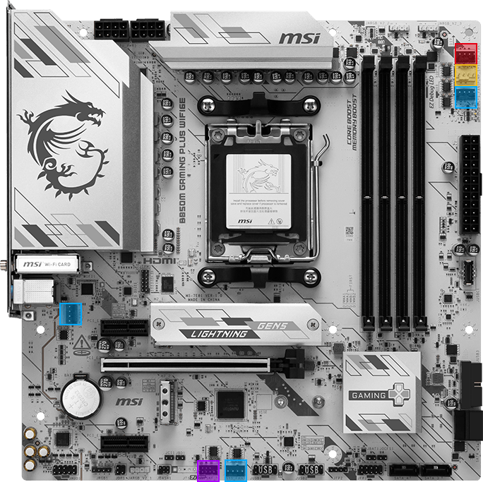 B850M GAMING PLUS WIFI6E | Gaming Motherboards｜Best Motherboard