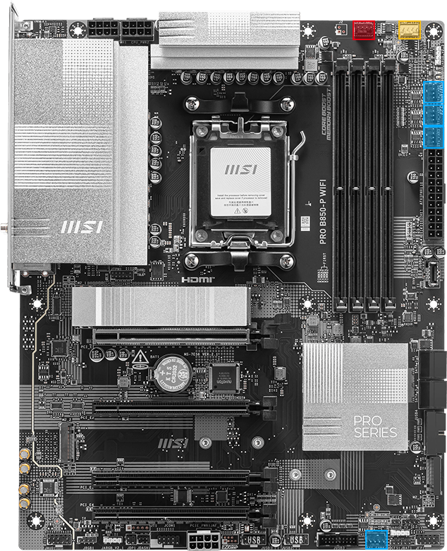 PRO B850-P WIFI | PRO Series Motherboards｜Best Motherboard for AI