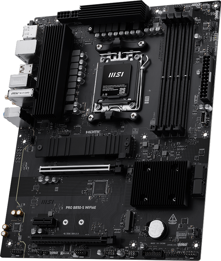 PRO B850-S WIFI6E | PRO Series Motherboards｜Best Motherboard for