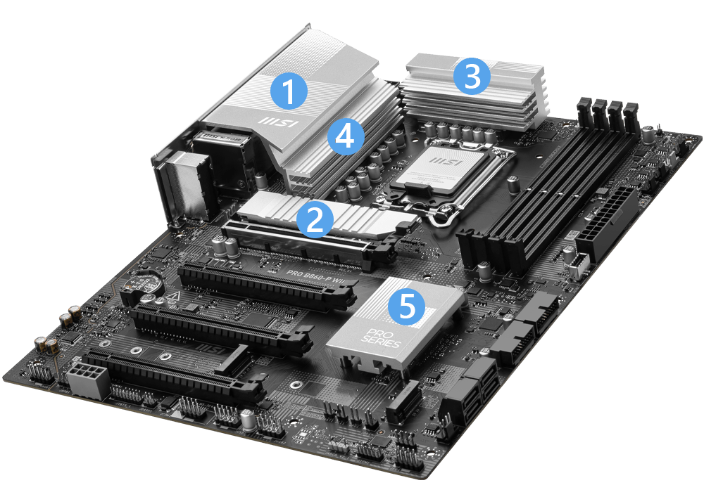 PRO B860-P WIFI | PRO Series Motherboards｜Best Motherboard for AI