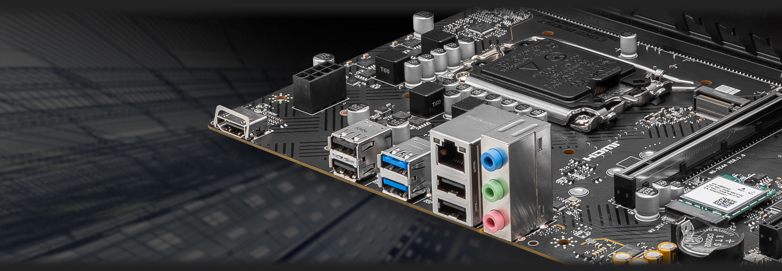 PRO H610M-S WIFI DDR4 Motherboard M-ATX - Intel 14th & 13th & 12th