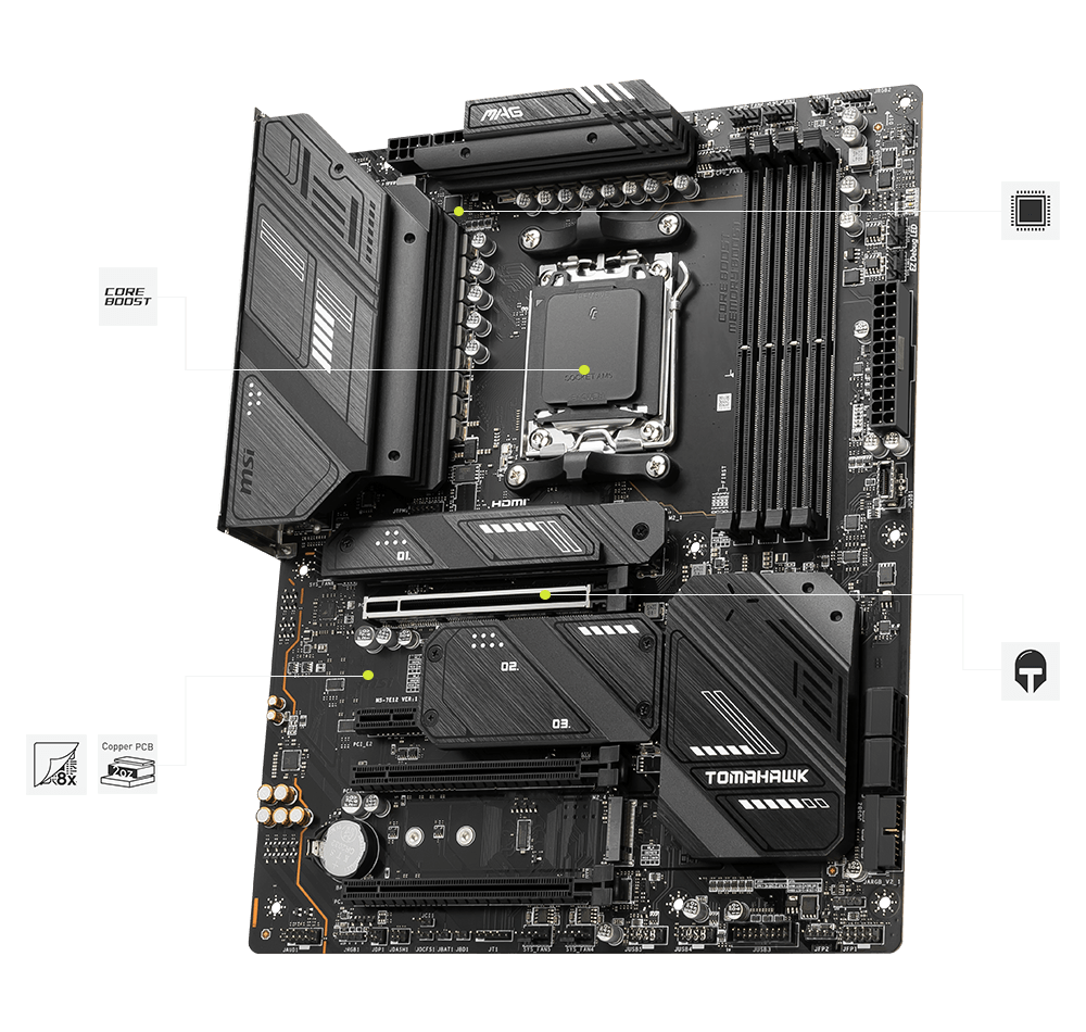 MAG X670E TOMAHAWK WIFI