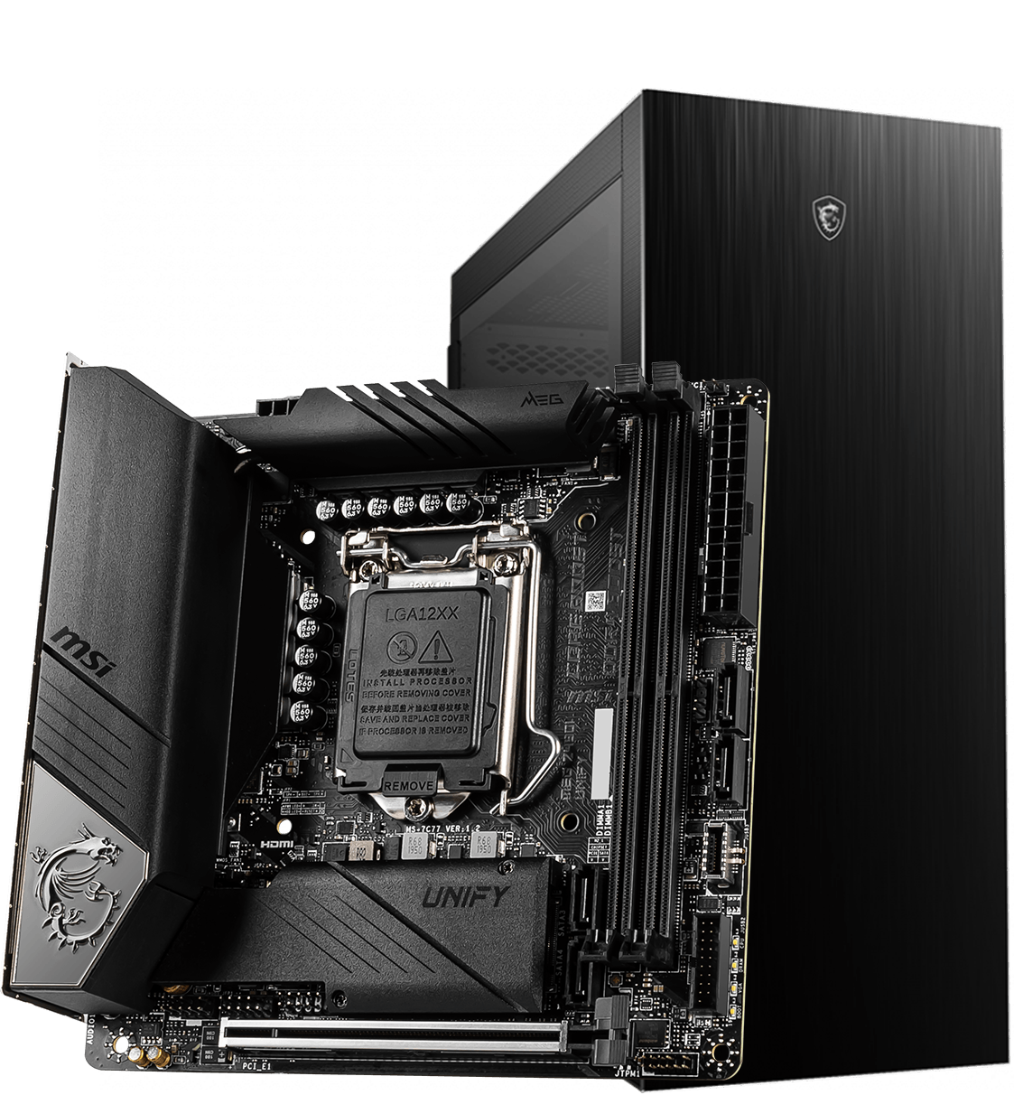 MSI MEG Z490I UNIFY Mini-ITX Gaming Motherboard (10th Gen Intel