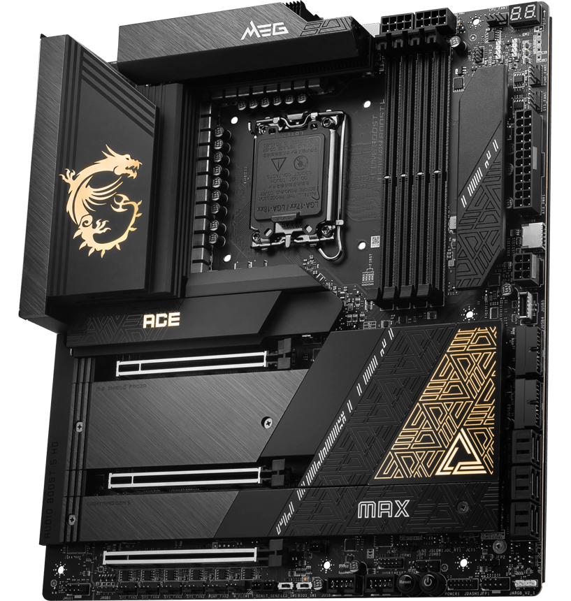 MSI MEG Z790 ACE MAX, E-ATX - Intel 13th/12th Gen - 24+1+2 Phases