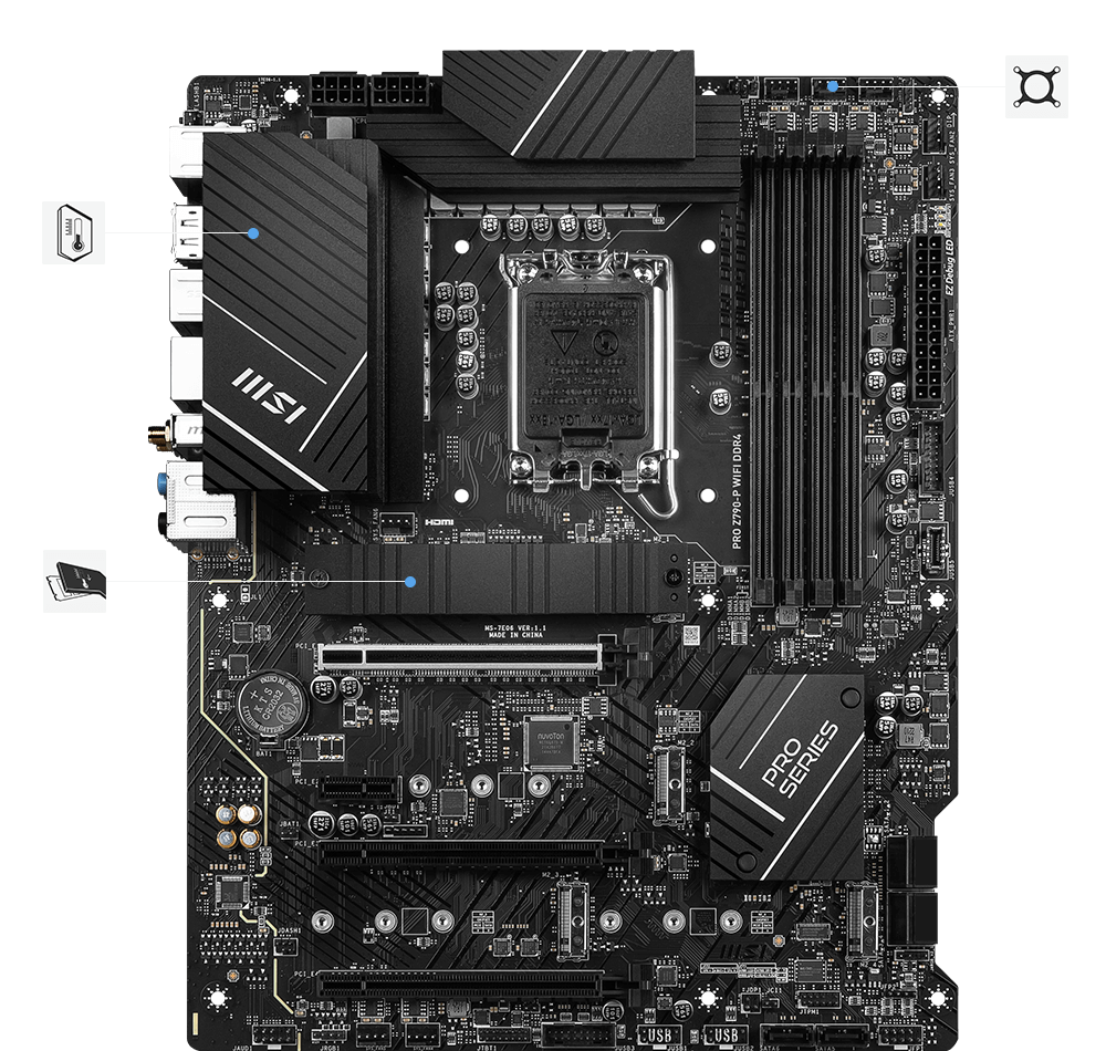 PRO Z790-P WIFI DDR4