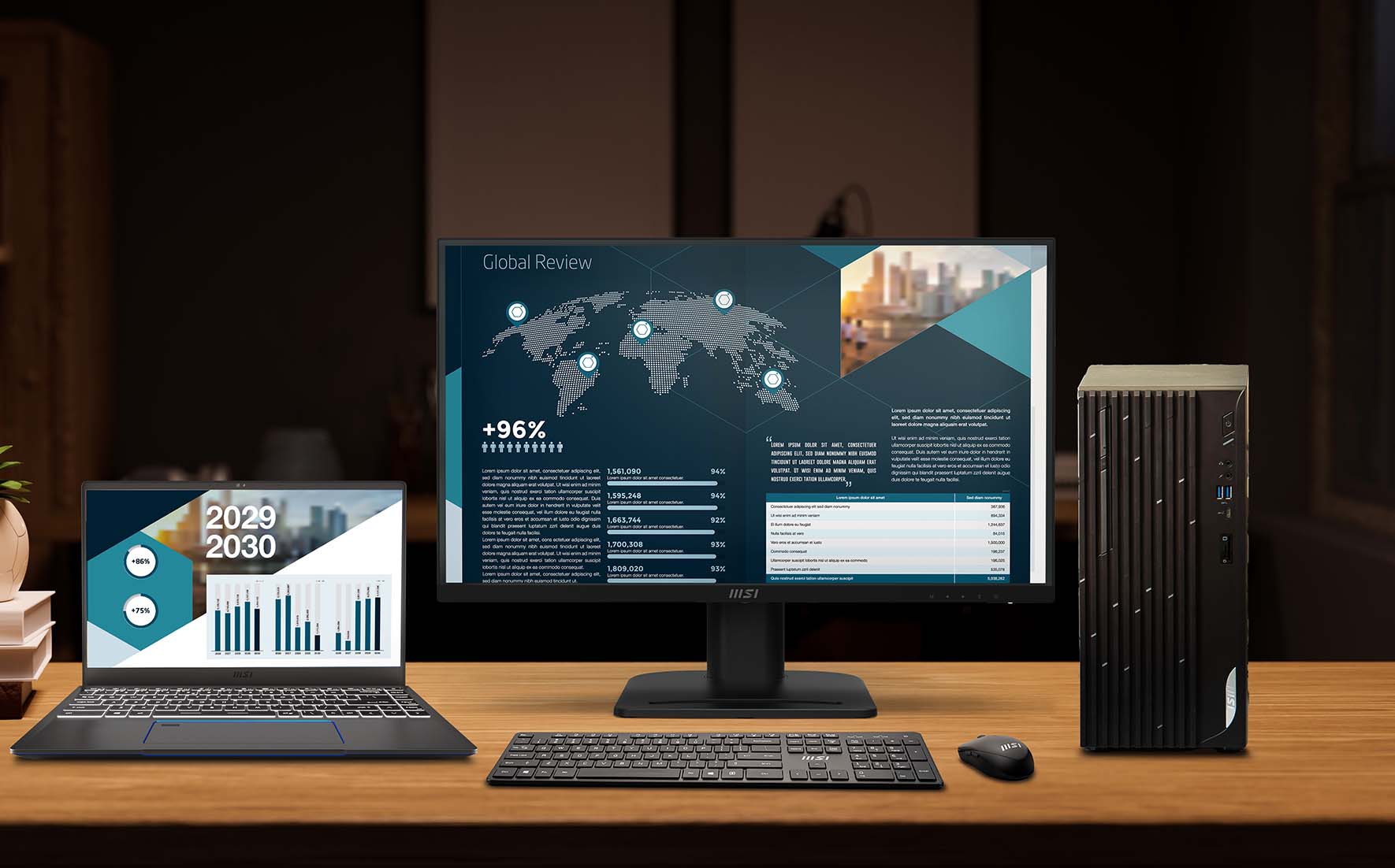 PRO MP273QP E2 | 100Hz Professional Business Monitor 27 inch | MSI